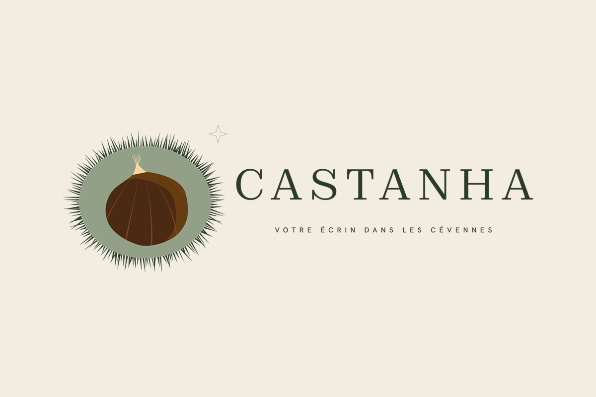 Logo Castanha, version horizontale