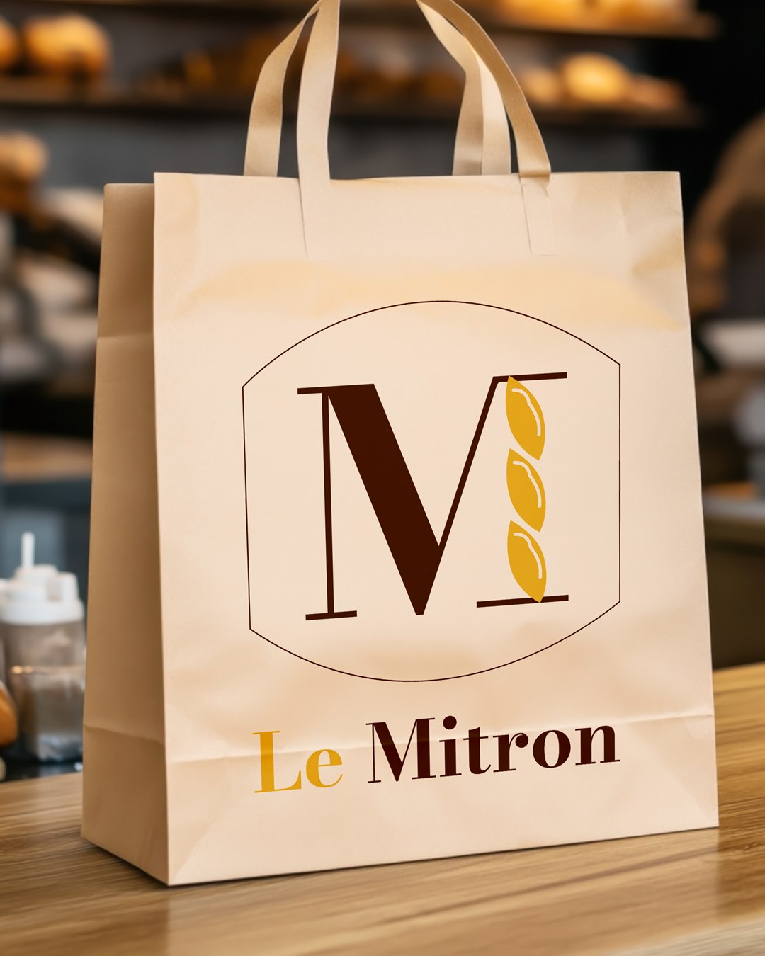 Le Mitron, sachet kraft
