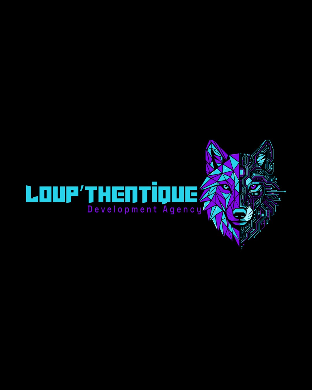 Logo Loup'thentique Dev Agency, développement web