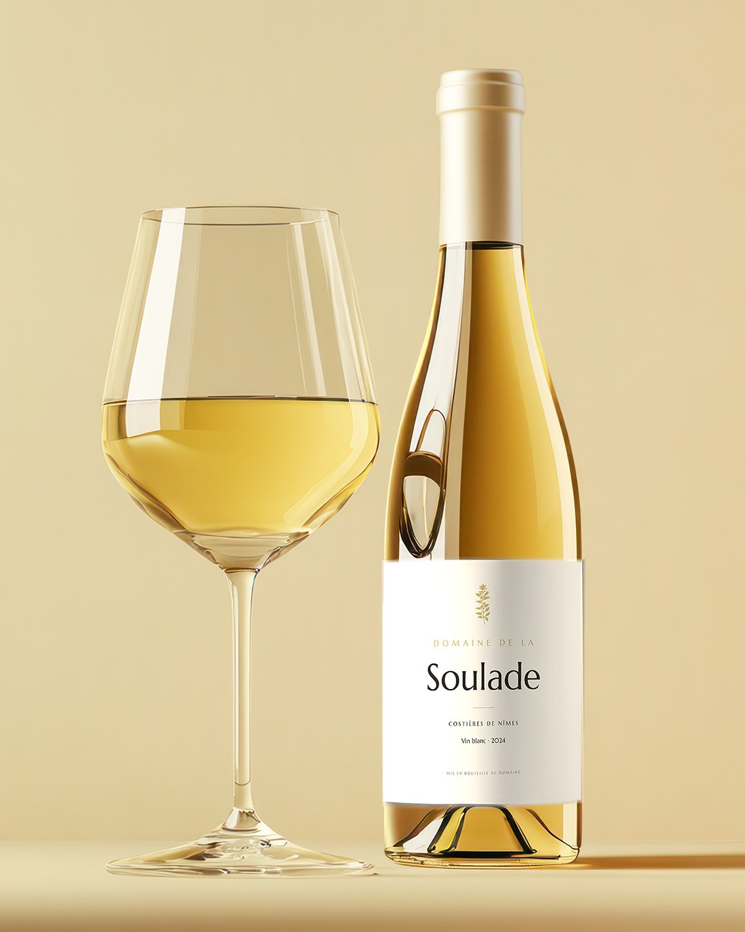 Bouteille Domaine de la Soulade, studio
